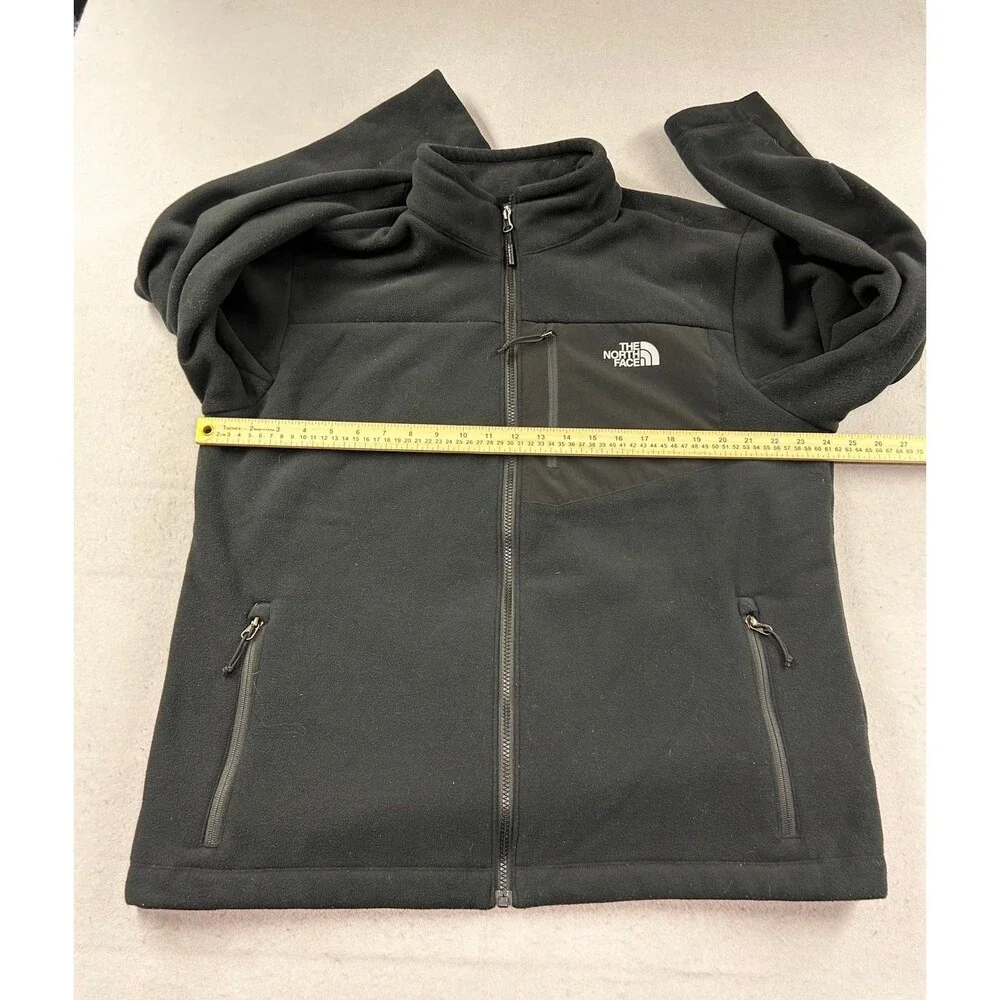 The North Face Men’s Sherpa Lined Full Zip Black Jacket